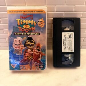 The Adventures of Timmy the Tooth Rainy Day Adventure VHS 1996 Clamshell Tested